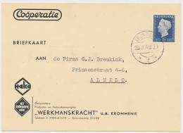 Firma Briefkaart Krommenie 1949 - HaKa - Cooperatieve Vereniging - Zonder Classificatie