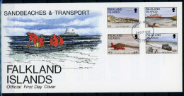 Falkland Inseln 626-629 Flugzeuge Ersttagesbrief/FDC #GI553 - Islas Malvinas