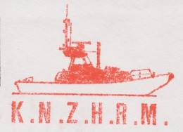 Meter Top Cut Netherlands 1982 Lifeboat - KNZHRM - Royal North And South Dutch Rescue Company - Autres & Non Classés