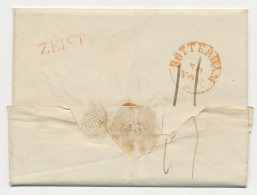 Distributiekantoor Zeist - Utrecht - Rotterdam 1839 - ...-1852 Voorlopers