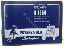 Catalogo Parti Per Ricambio Lamborghini Trattori - R 1356 Potenza Blu - Ed. 1982 - Autres & Non Classés