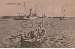 Romania - Constanta - Vedere Din Port - Dampfer - Steamer - Romania