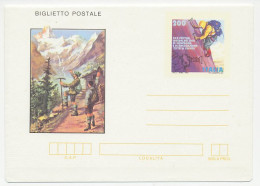 Postal Stationery Italy 1982 Mountaineering - Fil Festival - Otros & Sin Clasificación