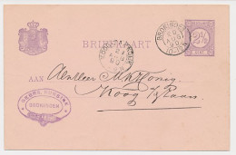 Briefkaart Groningen 1890 - Gebrs. Runsink - Non Classés