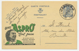 Publibel - Postal Stationery Belgium 1943 Medicine - Aspro - Pharmacy