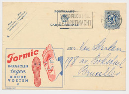 Publibel - Postal Stationery Belgium 1952 Insoles - Foot - Shoe - Kostums
