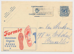 Publibel - Postal Stationery Belgium 1952 Insoles - Foot - Shoe - Costumes