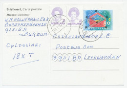 Briefkaart Burgum 1998 - Bijfrankering T.b.v. Goede Doel - Sonstige & Ohne Zuordnung
