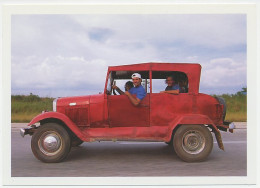 Postal Stationery Cuba Car - Ford - Voitures