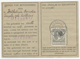 Em. Veth Postbuskaartje Utrecht 1928 - Ohne Zuordnung