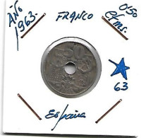 ESPAÑA 1963*63 - 50 Céntimos
