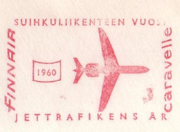 Meter Cover Finland 1961 Finnair - Airlines - Airplanes