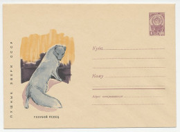 Postal Stationery Soviet Union 1961 Polar Fox - Other & Unclassified