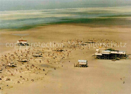 72713487 St Peter-Ording Duene Mit Arche Noah Fliegeraufnahme St. Peter-Ording - St. Peter-Ording