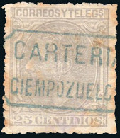 Madrid - Edi O 204 - Mat "Cartería - Ciempozuelos" - Used Stamps