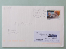 Italia, Astronomia, G. Schiaparelli, Astronomo, Scopritore Canali Marziani, Viaggiata 2° Giorno, Tariffa X Estero - 2001-10: Poststempel