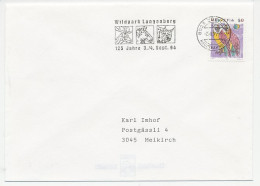 Cover / Postmark Switzerland 1994 Stag - Horse - Lynx - Other & Unclassified