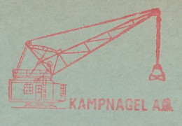 Meter Cut Germany 1955 Lifting Crane - Altri & Non Classificati