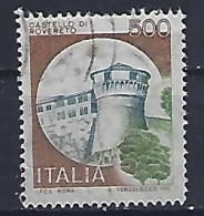 Italy 1980  Burgen Und Schlosser (o) Mi.1719 (type III) - 1971-80: Afgestempeld