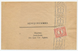 Drukwerkrolstempel / Wikkel - Dalfsen 1916 - Ohne Zuordnung