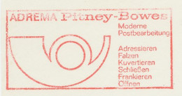 Meter Cut Germany 1965 Adrema Pitney Bowes - Machine Labels [ATM]