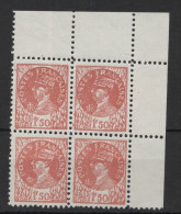 YT 517 H, BLOC 4, FAUX DE NICE, TYPE BERSIER, EFFIGIE GENERAL DE GAULLE EN REMPLACEMENT STAMPS BRIEFMARKEN - Unused Stamps