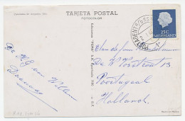 Postagent SS Maasdam 1966 : Mexico - Poortugaal - Zonder Classificatie