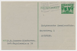 Briefkaart G. 277 D Eindhoven - Zutphen 1945 - Ganzsachen