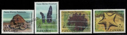 Panama 1976 Yvert 564-67, Sea Fauna, Marine Sea Life - MNH - Panamá