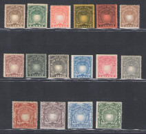 1890-95 British East Africa- Stanley Gibbons N. 4/9 + 11/19 - MH* - Sonstige & Ohne Zuordnung