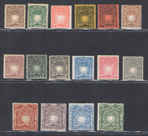 1890-95 British East Africa- Stanley Gibbons N. 4/9 + 11/19 - MH* - Otros & Sin Clasificación