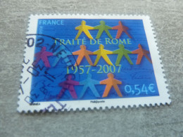 Cinquantenaire Du Traité De Rome - 0.54 € - Yt 4030 - Multicolore - Oblitéré - Année 2007 - - Oblitérés