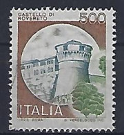 Italy 1980  Burgen Und Schlosser (o) Mi.1719 (type III) - 1971-80: Afgestempeld