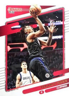 156 Terance Mann - Los Angeles Clippers - Carte Panini NBA Donruss 2021-2022 - Andere & Zonder Classificatie