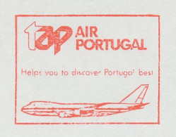 Meter Cut Netherlands 1983 Air Portugal - Airplane - Avions