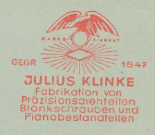 Meter Cut Germany 1961 Bird Of Prey - Eagle - Autres & Non Classés