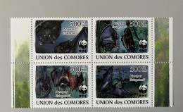 WWF 2009 : UNION DES COMORES - Bats -  MNH ** - Ongebruikt