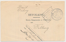 Treinblokstempel : Arnhem - Breda C 1921 ( Helvoirt )  - Non Classés