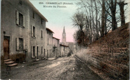 Chasselay Canton De Limonest Montée Du Plantin Rhône N°958 Cpa Couleur Voyagée En 1906 En TB.Etat - Autres & Non Classés