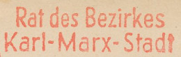 Meter Cut Germany / Deutsche Post 1967 Karl Marx - Philosopher - Writer - Socialist - Escritores