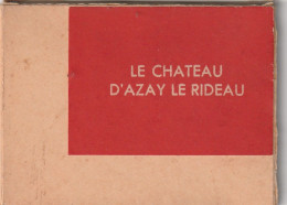 Azay Le Rideau     Mini Carnet De 10 Photos - Châteaux