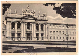 CARTOLINA ROMA BASILICA ANNULLO TARGHETTA GIOVANNI IN LATERANO - Other Monuments & Buildings