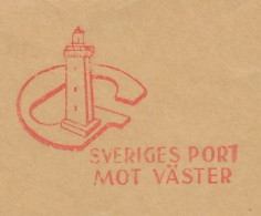 Meter Cut Sweden 1974 Lighthouse - Goteborg - Leuchttürme