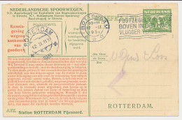 Spoorwegbriefkaart G. NS222 U - Locaal Te Rotterdam 1931 - Entiers Postaux