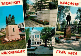 72713333 Vaasa Terveiset Haesningar Vaasasta Fran Vasa Denkmal Vaasa - Finland