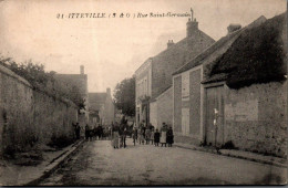 N°2656 W -cpa Itteville -rue Saint Germain- - Autres & Non Classés