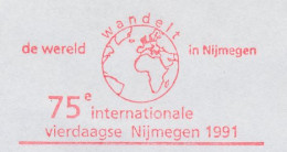 Meter Cover Netherlands 1991 - Hasler 4057 75th International Four Days Marches Nijmegen - Sonstige & Ohne Zuordnung