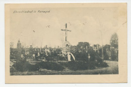 Fieldpost Postcard Germany / France 1916 Honorary Cemetery Romagne - WWI - 1. Weltkrieg