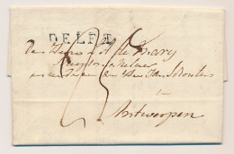 Rijswijk - DELFT - Antwerpen 1828 - ...-1852 Prephilately