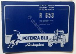 Catalogo Parti Per Ricambio Lamborghini Trattori - R 653 Potenza Blu - Ed. 1980 - Otros & Sin Clasificación